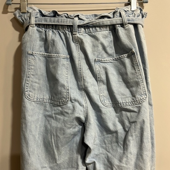 Loft paper bag  jeans with ties - Picture 7 of 7